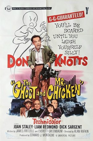 The Ghost And Mr Chicken Don Knotts Us One Sheet Movie Poster (3)