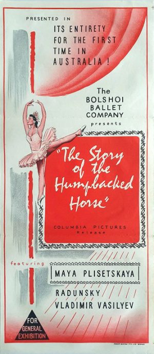 The Story Of The Humpbacked Horse Ballet Australian Daybill Movie Poster