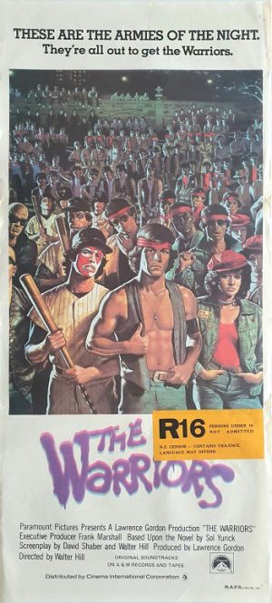 The Warriors Australian Nz Daybill Movie Poster