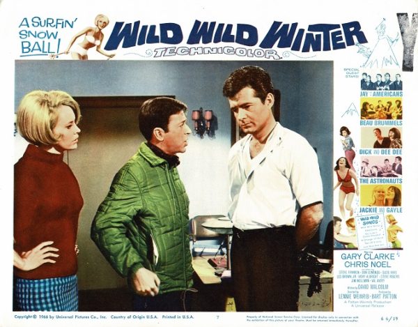 Wild Wild Winter Us Lobby Card 1966 Ski Movie (2)