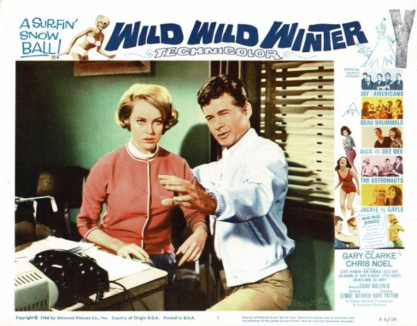 Wild Wild Winter Us Lobby Card 1966 Ski Movie (5)