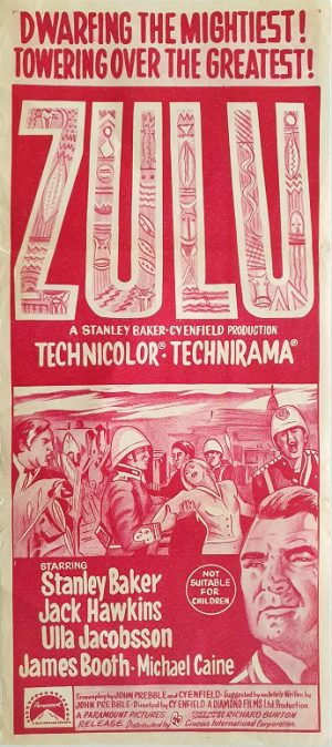 Zulu Australian Daybill Movie Poster (53)