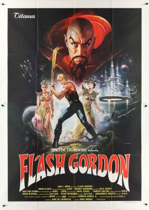 Italian Flash Gordon Movie Poster