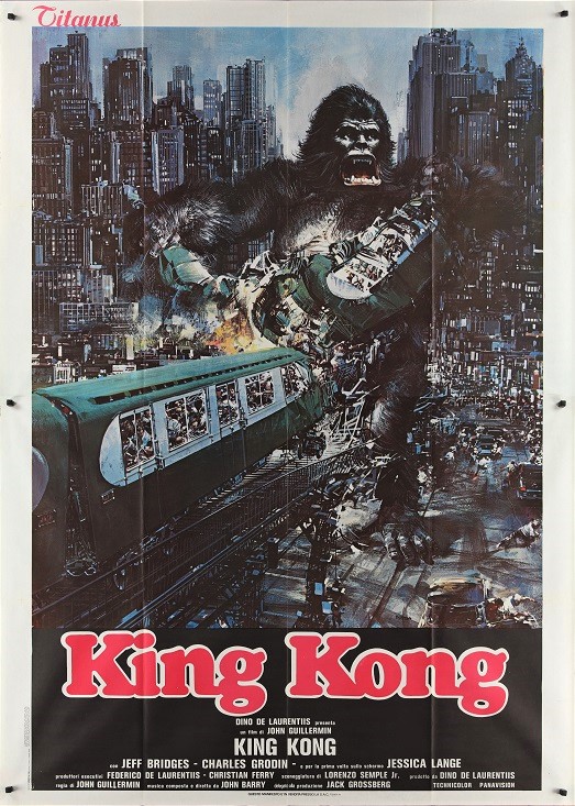 Italian King Kong 2 Piece Movie Poster