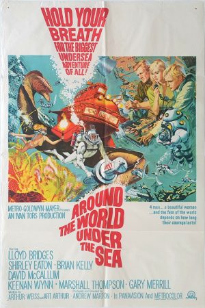 Around The World Under The Sea Australian One Sheet Movie Poster (5)