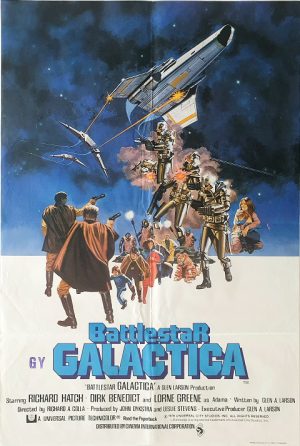 Battlestar Galactica Uk One Sheet Movie Poster (1)