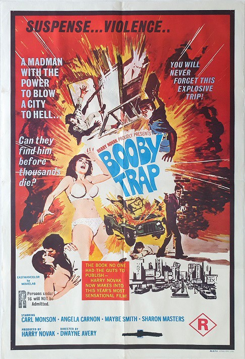 Booby Trap Australian One Sheet Movie Poster (2)