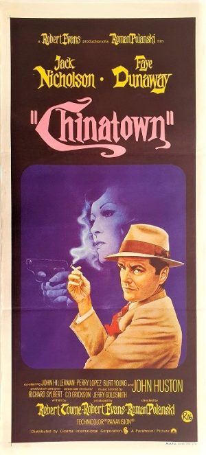 Chinatown Australian Daybill Movie Poster