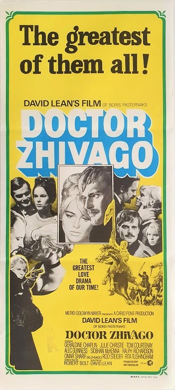 Doctor Zhivago David Lean Australian Daybill Movie Poster (33)