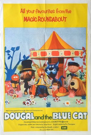 Dougal And The Blue Cat The Magic Roundabout Australian One Sheet Movie Poster (2) Edited