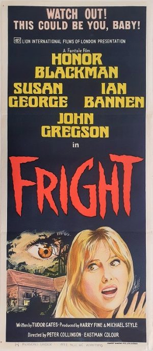 Fright Australian Daybill Movie Poster (27)