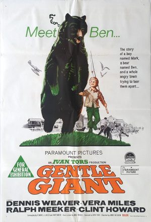 Gentle Giant Australian One Sheet Movie Poster