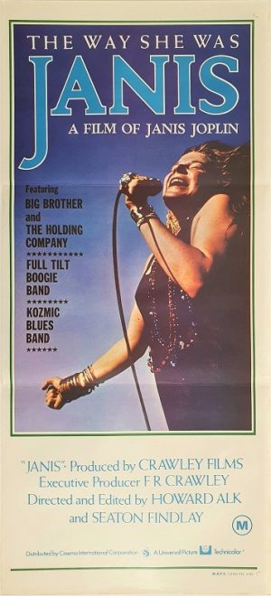 Janis Joplin Australian Daybill Movie Poster (16)