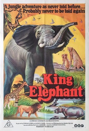 King Elephant Australian One Sheet Movie Poster