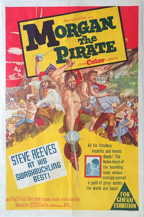 Morgan The Pirate Australian One Sheet Movie Poster
