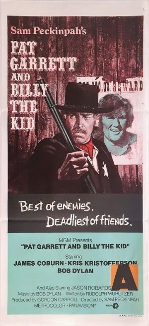 Pat Garrett And Billy The Kid Australian Daybill Movie Poster