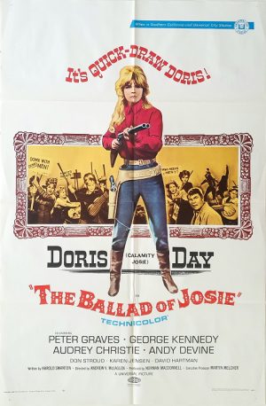 The Ballad Of Josie One Sheet Movie Poster Doris Day (1)