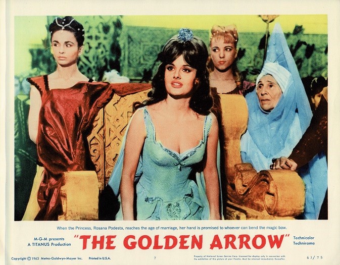 The Golden Arrow Us Lobby Card 1963 (12)