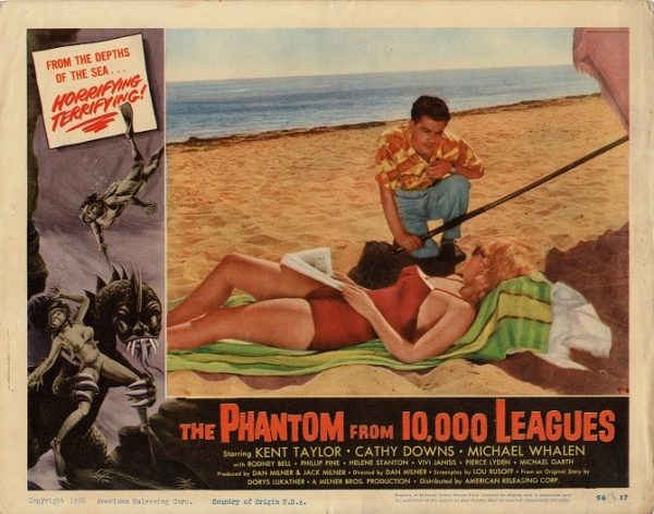 The Phantom From 10,000 Leagues Us Lobby Card