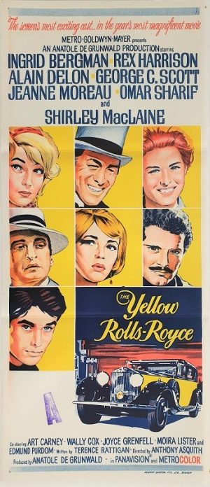 The Yellow Rolls Royce Australian Daybill Movie Poster (4)