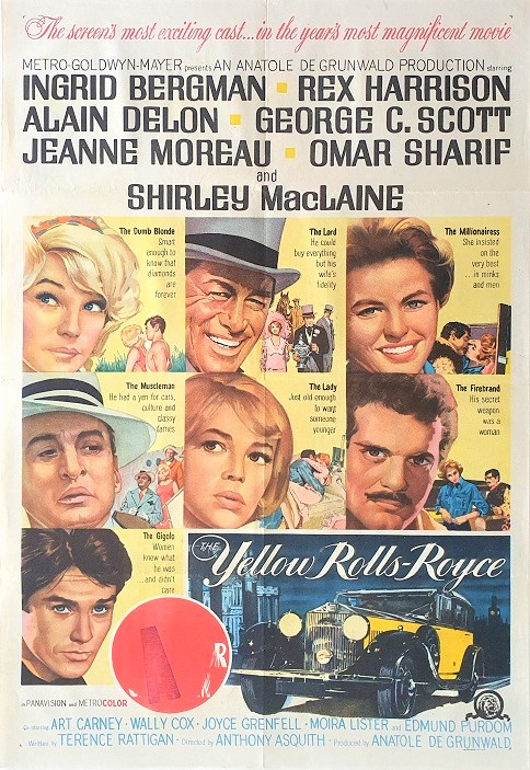 The Yellow Rolls Royce Australian One Sheet Movie Poster (19)