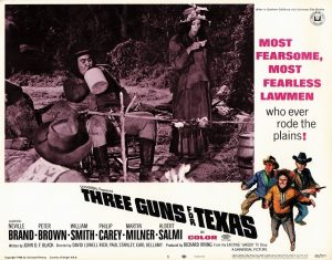 Three Guns For Texas Us Lobby Card (43)