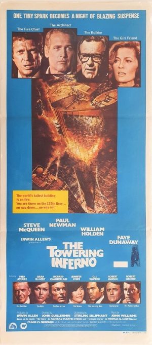 Towering Inferno Australian Daybill Movie Poster (30)