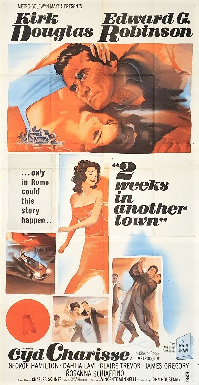 2 Weeks In Another Town Kirk Douglas Australian 3 Sheet Movie Poster
