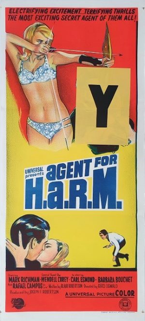 Agent Of H.a.r.m Australian Daybill Movie Poster (6)