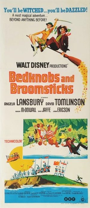 Bedknobs And Broomsticks Walt Disney Australian Daybill Movie Poster (6)