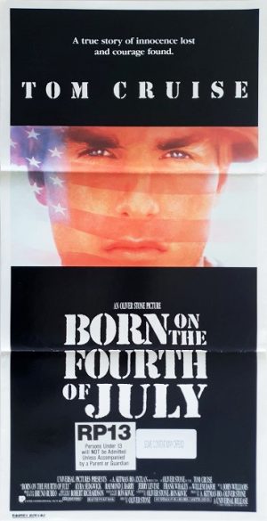 Born On The Forth Of July Australian Daybill Movie Poster (9)