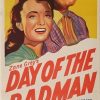 Day Of The Badman Australian Daybill Movie Poster
