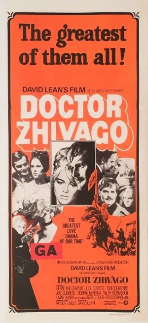 Doctor Zhivago Australian Daybill Movie Poster (10)