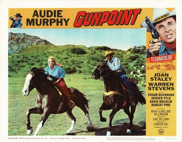Gunpoint Us Lobby Crad 1966 Audie Murphy (8)