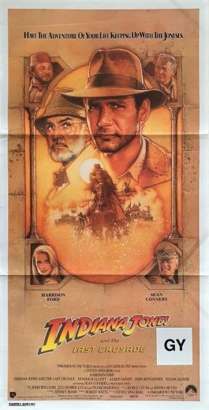 Indiana Jones And The Last Crusade Australian Daybill Movie Poster (1)