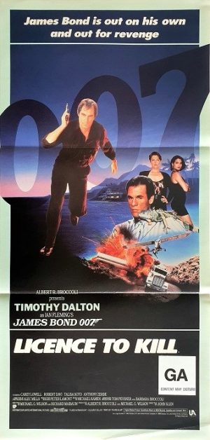 James Bond License To Kill Daybill Movie Poster (5)