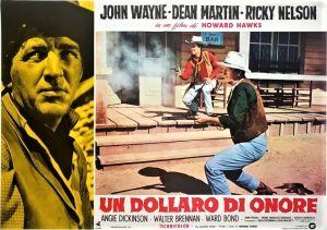 Rio Bravo Un Dollaro Di Onore Italian Photobusta Movie Poster John Wayne Dean Martin Ricky Nelson (9) Edited