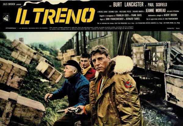 The Train Italian Small Photobusta Burt Lancaster (1)