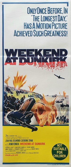 Weekend At Dunkirk Ww2 Daybill Movie Poster