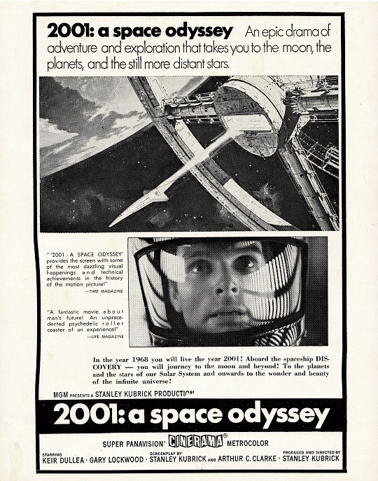 2001 A Space Odyssey Australian Press Sheet (8)