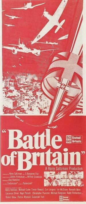 Battle Of Britain New Zealand Raf Ww2 Daybill Movie Poster (42)