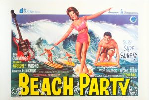 Beach Party Belgium Movie Poster (1)