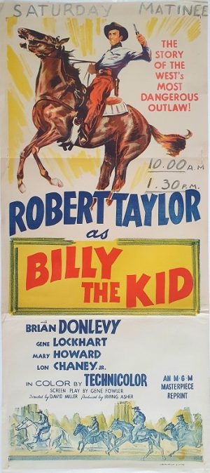Billy The Kid Australian Daybill Movie Poster (10) Edited