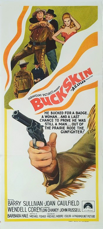 Buckskin Australian Daybill Movie Poster (1) Edited