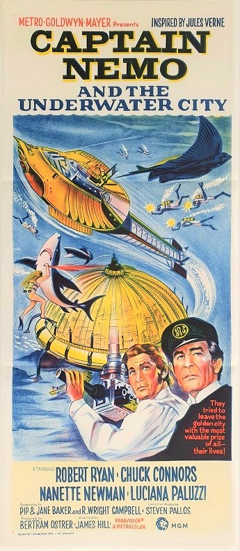Captain Nemo Australian Daybill Movie Poster (9)