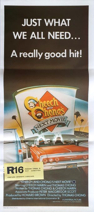 Cheech And Chong Australian Daybill Movie Poster