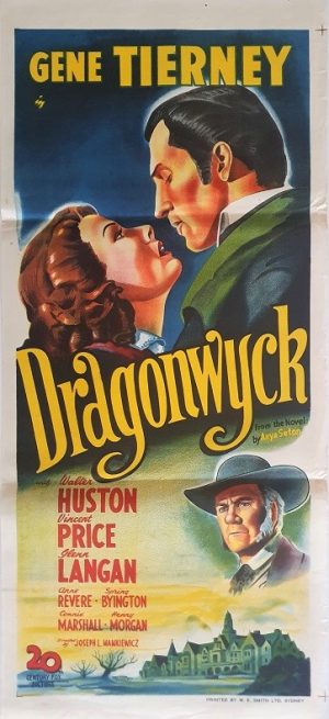 Dragonwyck Australian Daybill Movie Poster Vicent Price Gene Tierney (1)