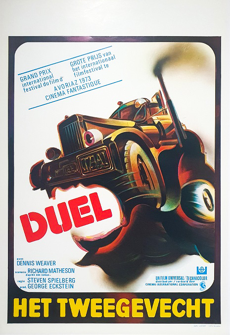 Duel Belgium Movie Poster Edited