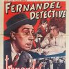 Fernandel Detective Belgium Movie Poster (1)