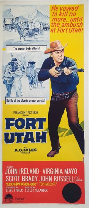 Fort Utah Australian Daybill Movie Poster